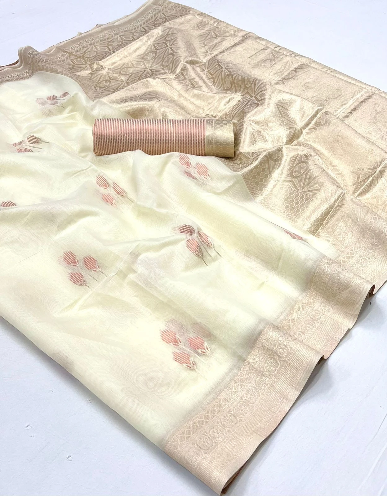 Rajtex Kelly Linen Cotton Wholesale Fancy Sarees Catalog — Wholesale Sarees, rajtex wholesale from Surat - Gallery Image 2